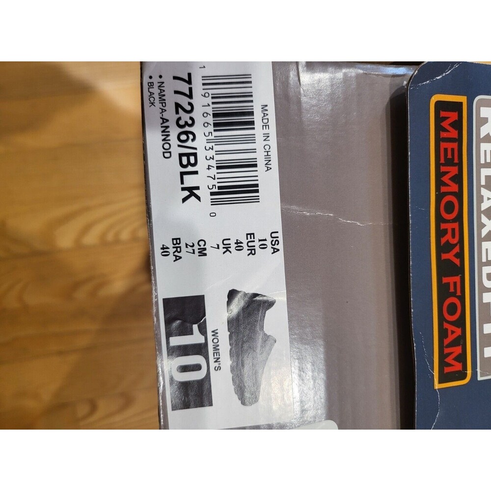 Skechers Nampa Annod SR EH Womens Slip Resistant Work Shoes Black 10M NEW - Picture 9 of 9